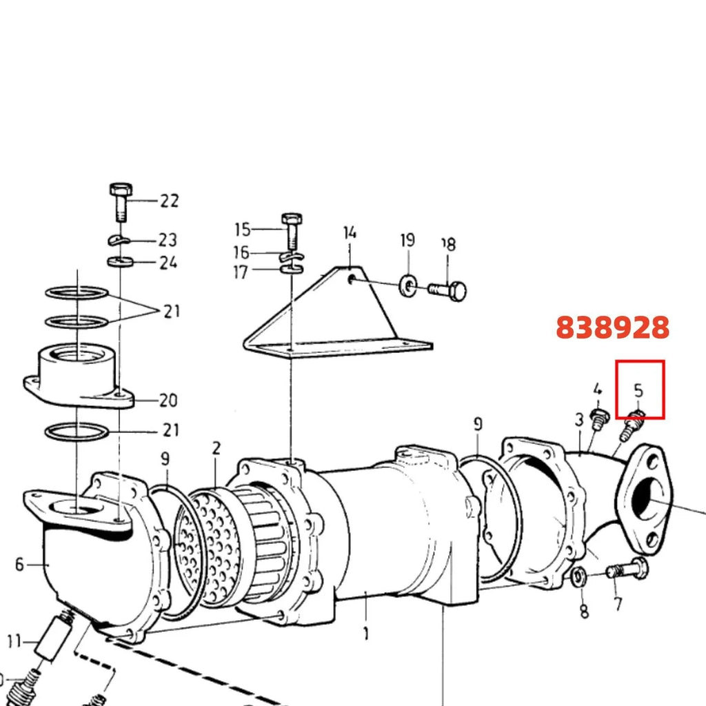 Zinc Anode Plug for Volvo Penta (838928)