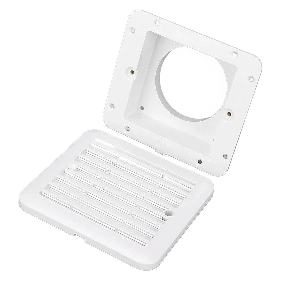 RV Ventilation Outlet Side Vent Grille for Air Exchange in Campervans and Boats