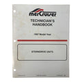 MerCruiser 90-806534970, Technician's Handbook for 1997 Sterndrive Units