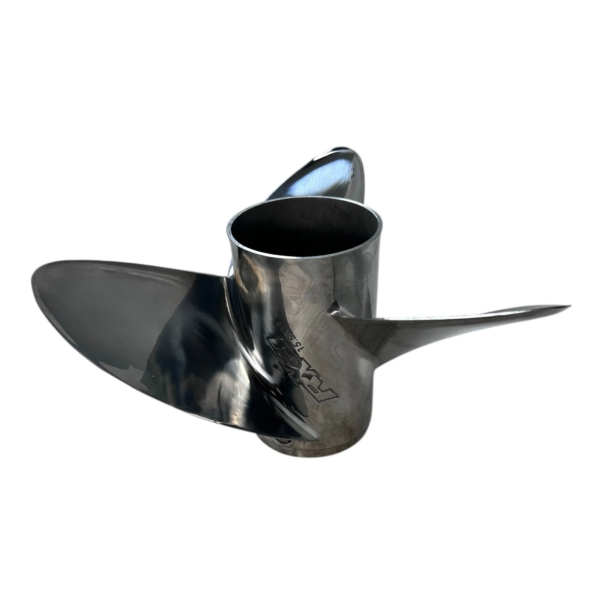 Evinrude Johnson 3 X 15 1/2 X 17 - RX3 Stainless Steel Propeller - 177371 – LH