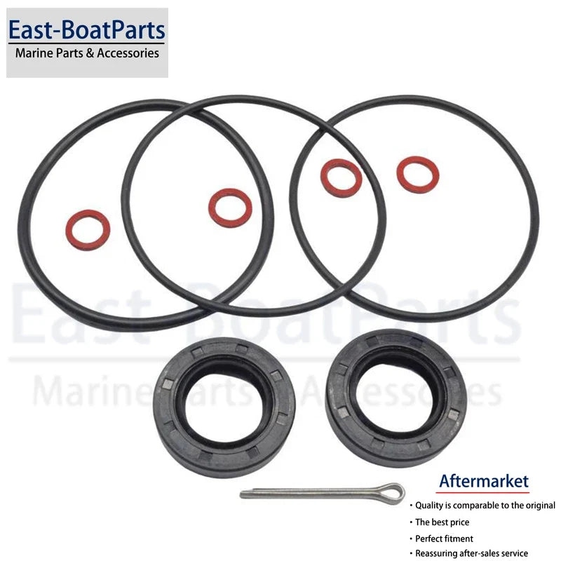Lower Unit Repair Seal Kit for Yamaha 2 Stroke 25HP 30HP (1990–2023)