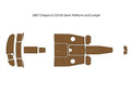 EVA Foam Teak Flooring Pad Mat for Chaparral 210 SSI (2007)