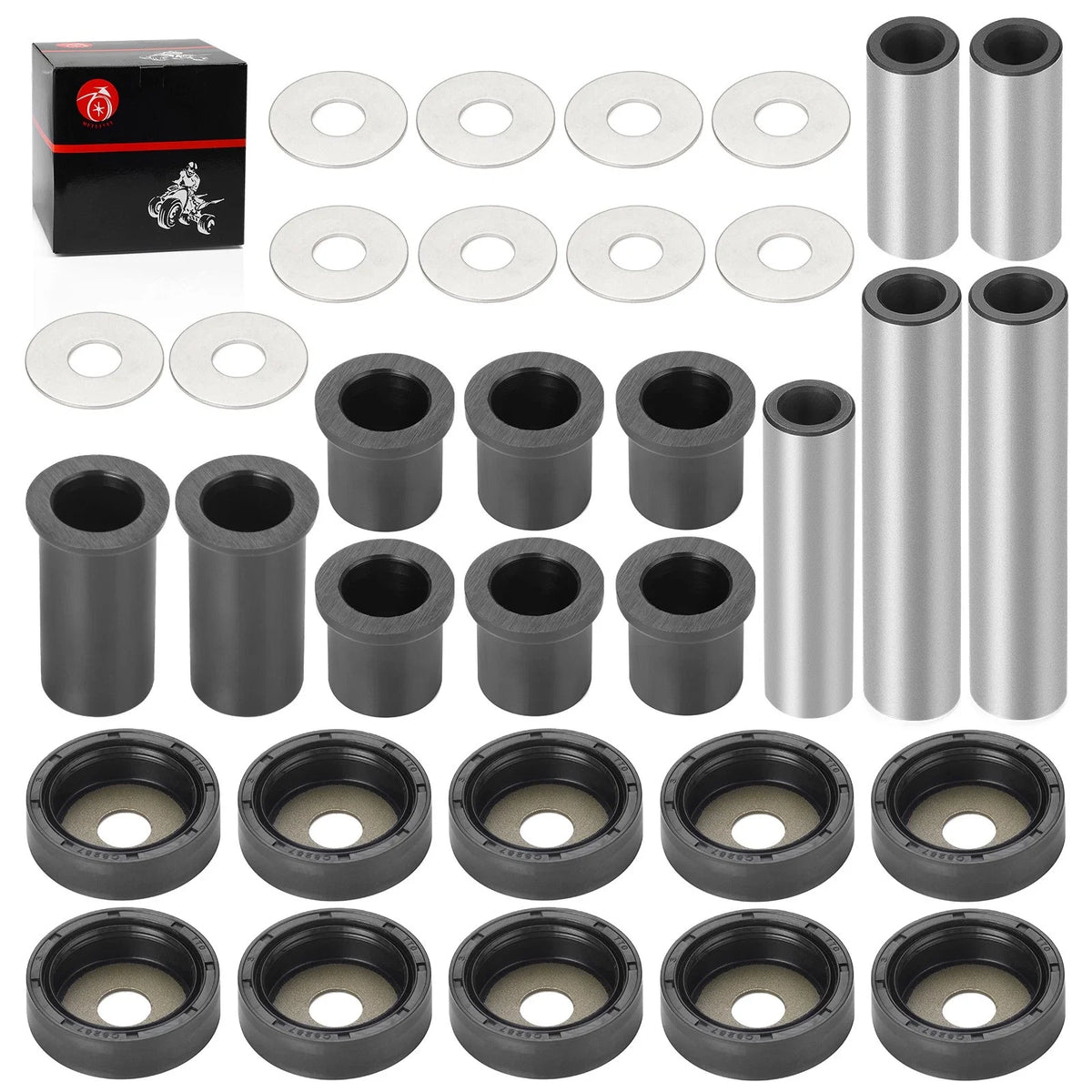 Rear A-Arm Suspension Bushing Kit for Suzuki King Quad 450 700 (2006–2018)