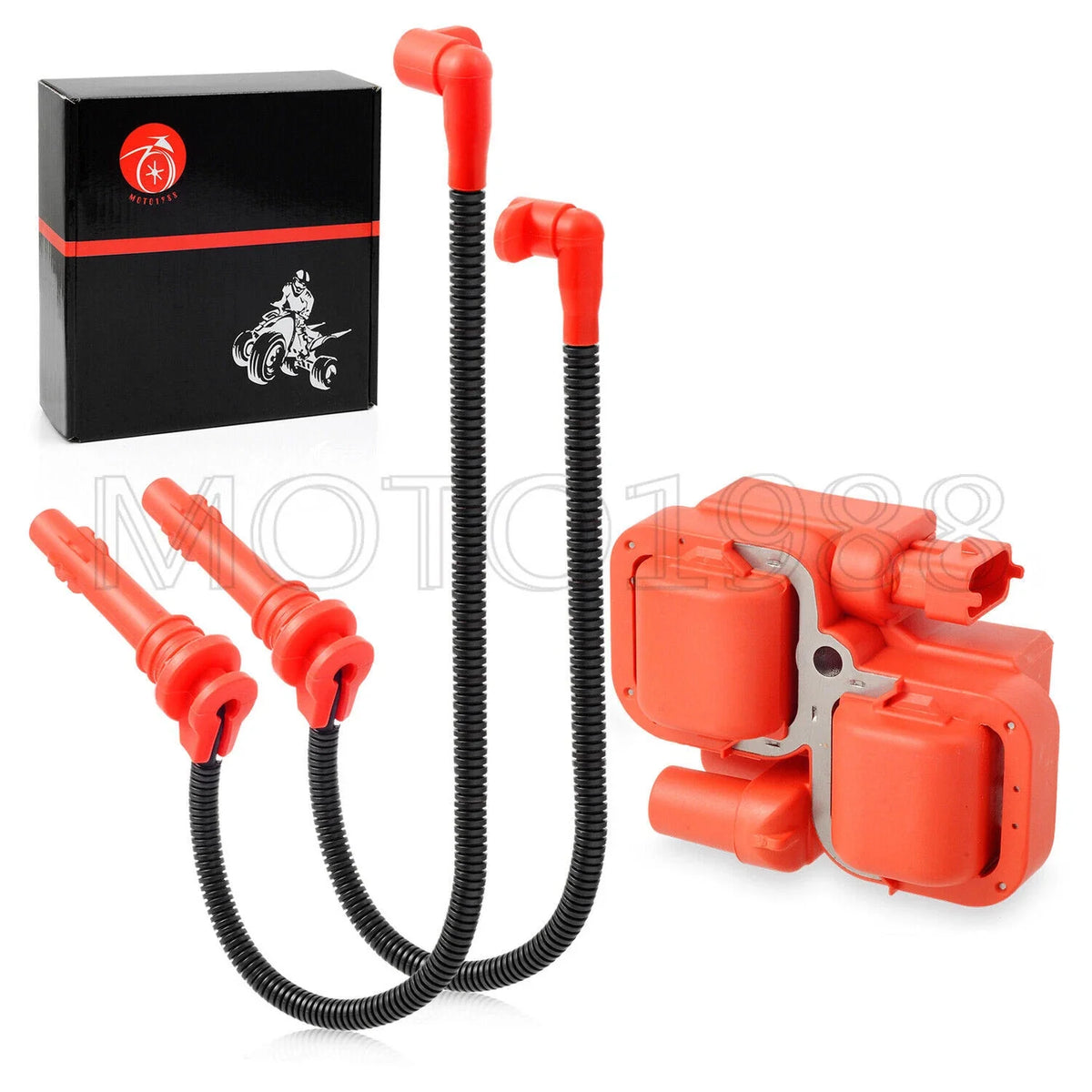 Ignition Coil with Spark Plug Wire Cap for Polaris Ranger XP 1000 (2015–2023)