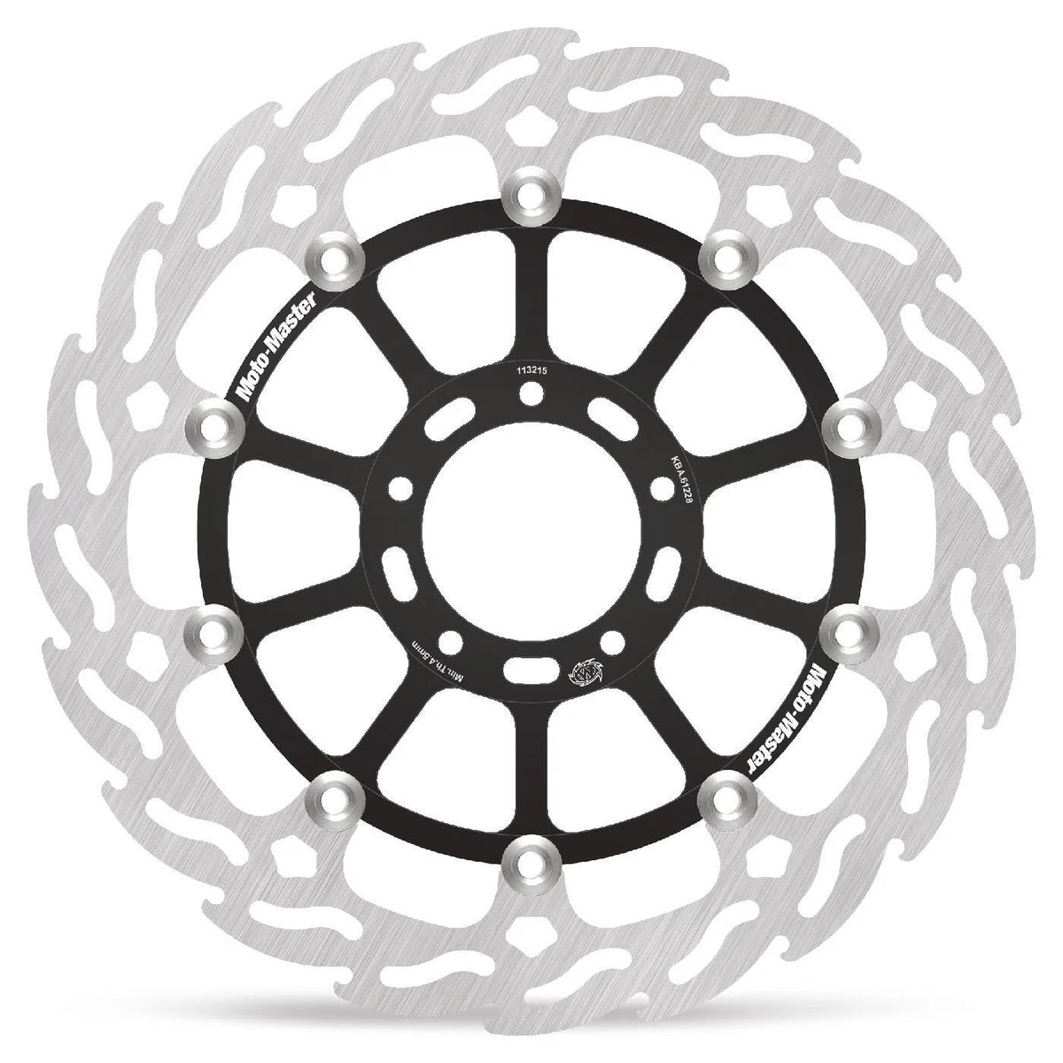 Moto Master Front Floating Brake Disc Flame for Ducati Diavel V4 1200 2023-2025