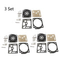 3X Carburetor Gasket Repair Kit for Husqvarna H355 (55CC) Zama RB-95 C3-E8A