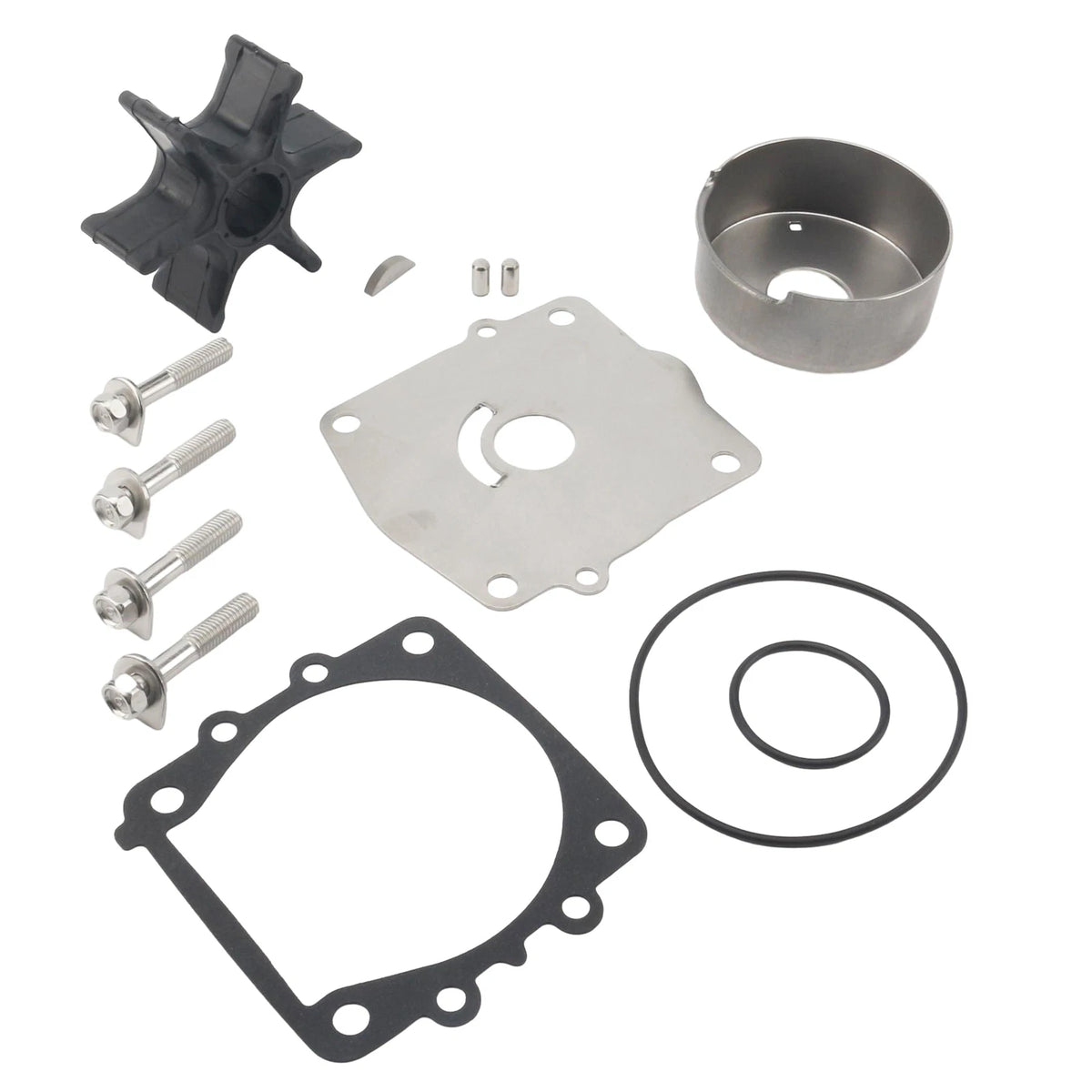 Water Pump Repair Service Kit for Yamaha Outboard 6N6-W0078-01-0 0 6N6-W0078-02