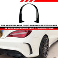 Gloss Black Rear Side Vent Trim Canards for Mercedes CLA C117 (2013–2019)