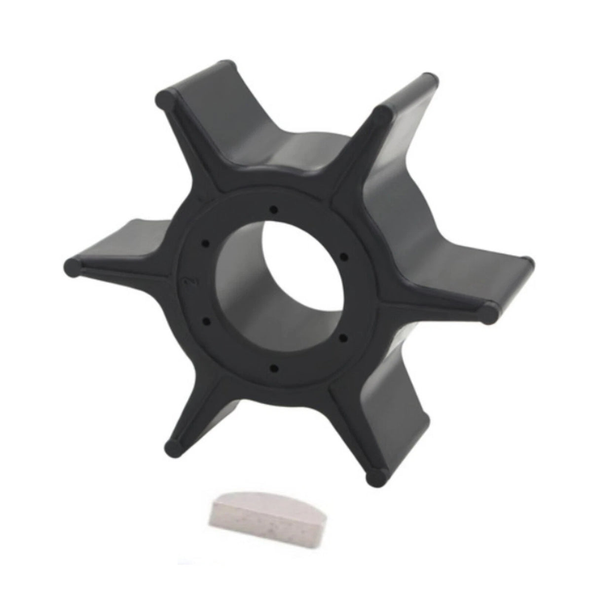 Water Pump Impeller with Key 19210-ZV7-003 for Honda Marine Outboard 20/25/30HP