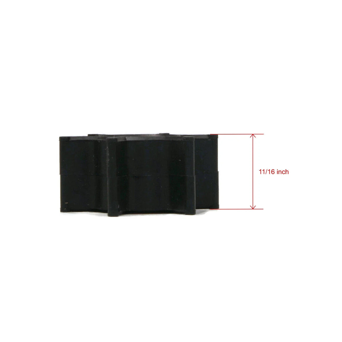 Water Pump Impeller Kit for Johnson Evinrude Outboard (2-8 HP, 2-Stroke)