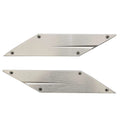 MasterCraft Boat Base Plates 582170 - 15 X 3 Inch Aluminum (set of 2)