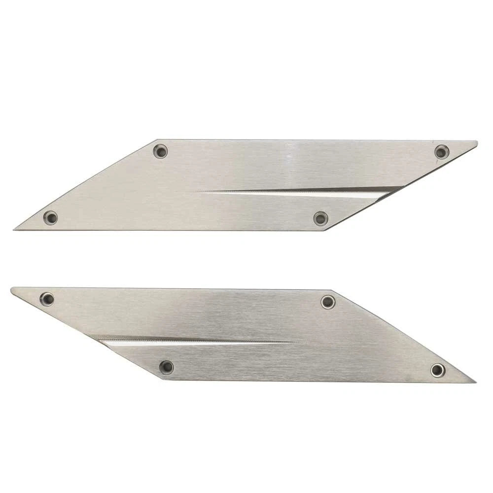 MasterCraft Boat Base Plates 582170 - 15 X 3 Inch Aluminum (set of 2)
