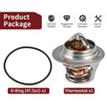 Thermostat & O-Ring for Honda Interceptor VFR700F VFR750F (1983–1986) 19300-ML7-003