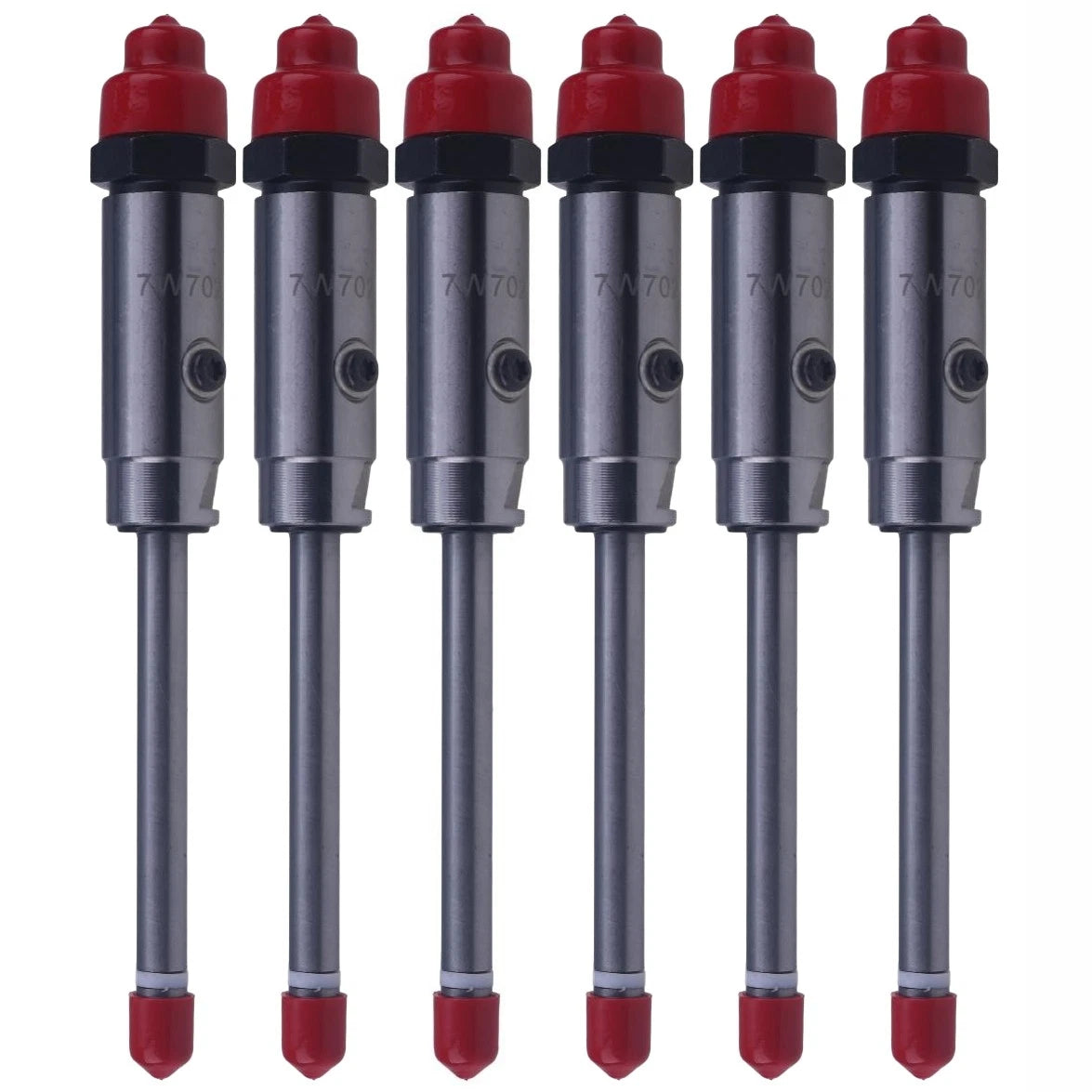 6Pcs Fuel Injector 7W-7026 0R3423 0R-1746 for Caterpillar 3406B 3406C 3412 3412C