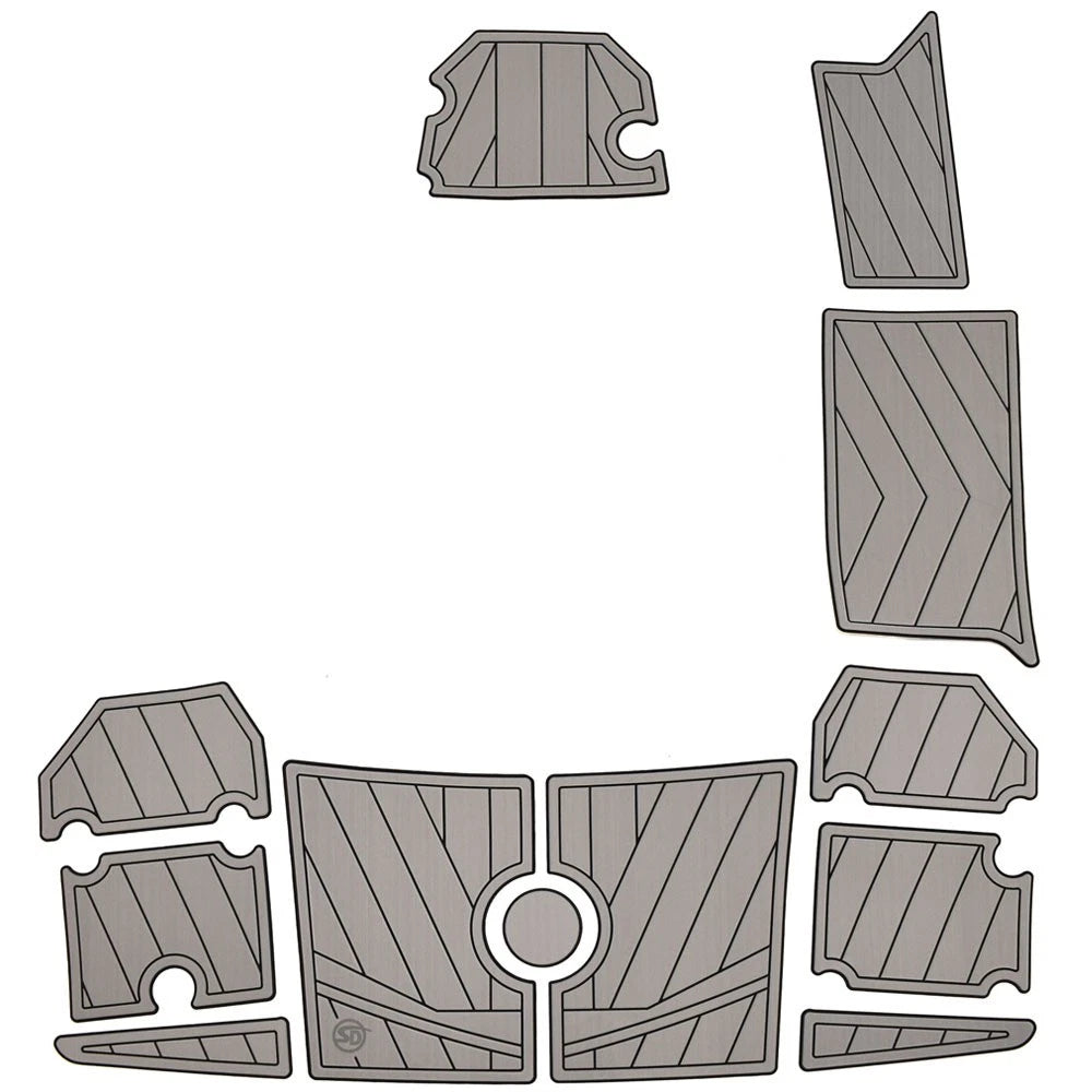 2025 Monterey 218 SS Boat Non-Skid Swim Platform Mats - SeaDek Gray (kit)