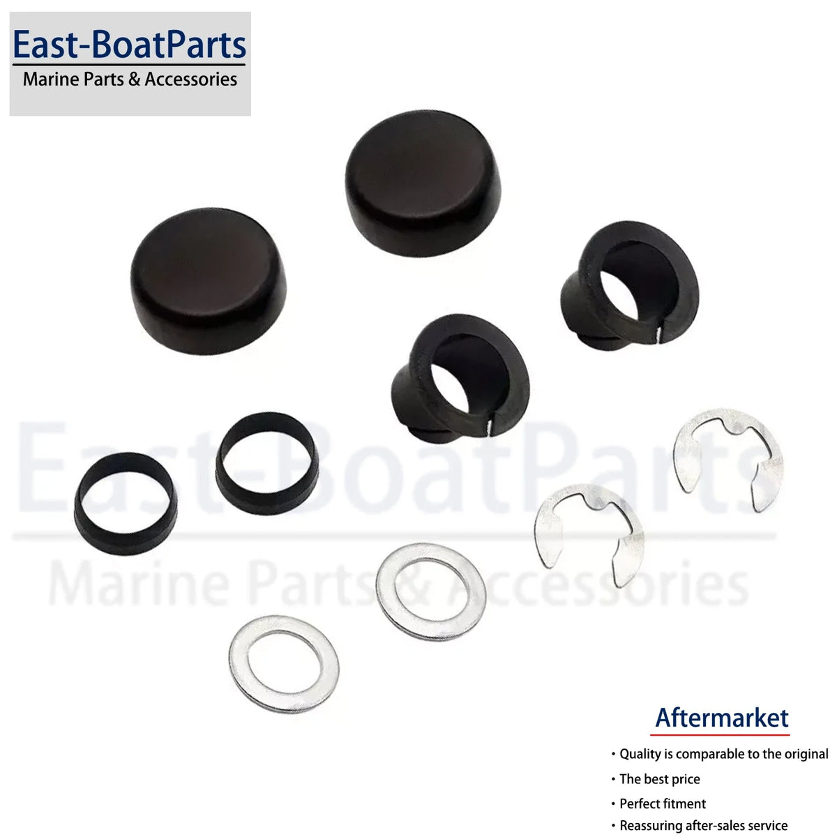 Trim Cylinders Hardware Kit with PIN E-CLIP for Volvo Penta Sterndrive (3857521)