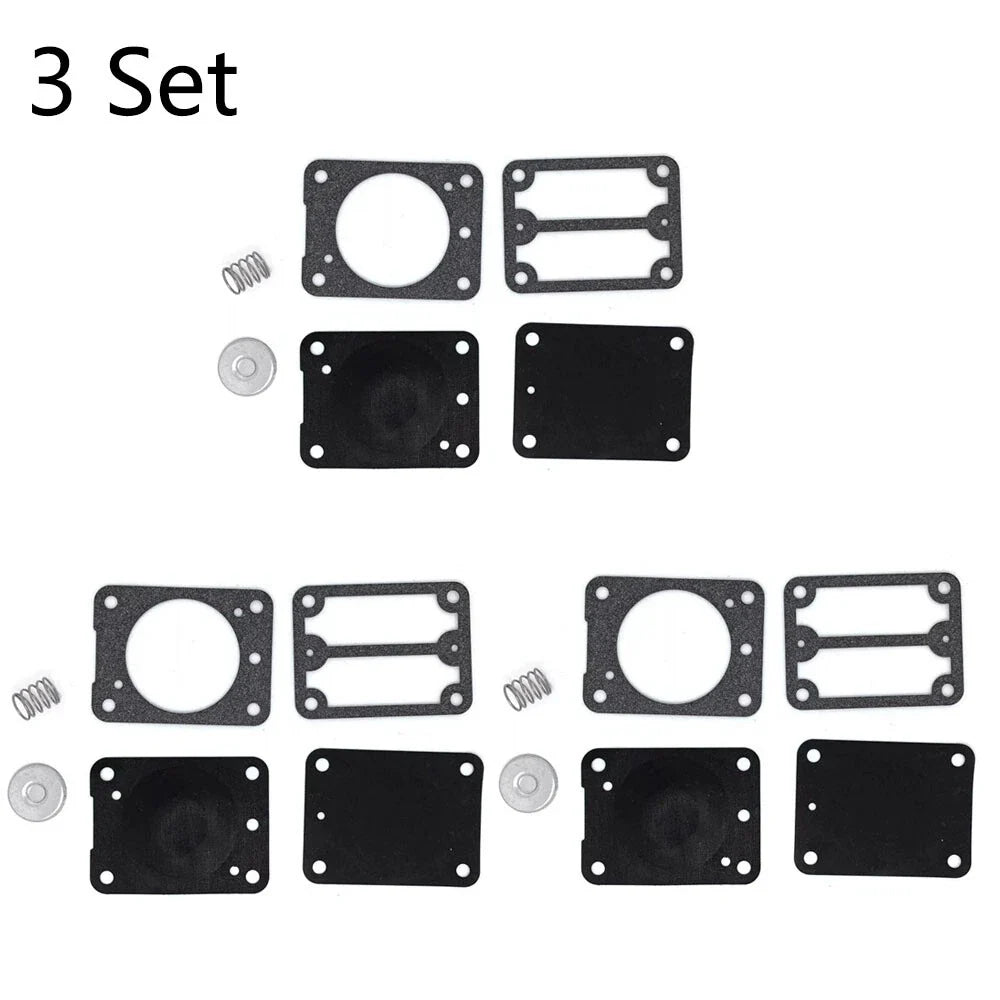 Set of 3 Fuel Pump Repair Kits for B&S Stratton (693502, 42E000, 422000, 460000)