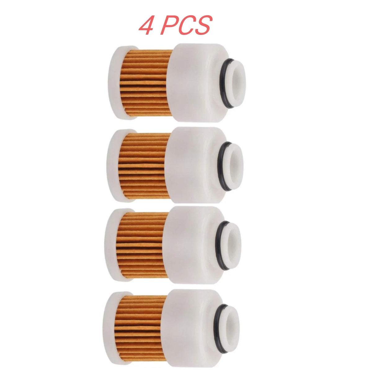 Set of 4 Fuel Filters for Yamaha 75-115HP (1975–2023) 68V-24563-00-00 Mercury 881540 Sierra 18-7979