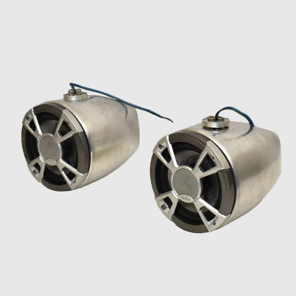 Aerial Boat Tower Speakers 41-SPKCAN - WakeSports Clarion 6 Inch Pair