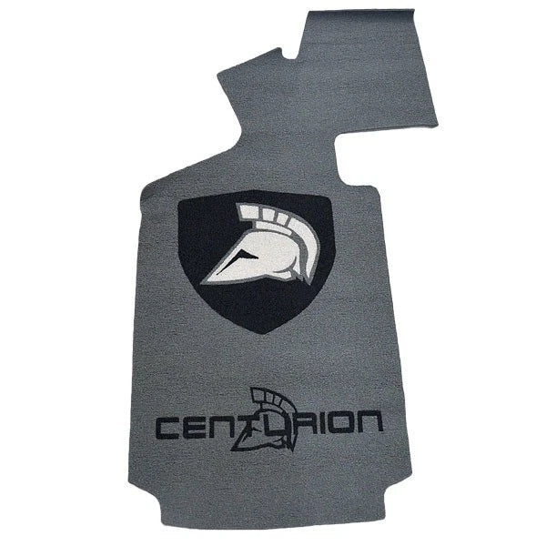 Centurion Boat Cockpit Mat 13-FX22-2 - Enzo FX-22 Gray Carpet with Logo