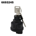 Ignition Switch with 2 Keys for Bobcat Telescopic Handlers Replacement
