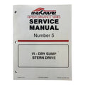 MerCruiser Hi-Performance 90-840250, VI-Dry Sump Stern Drive Service Manual #5