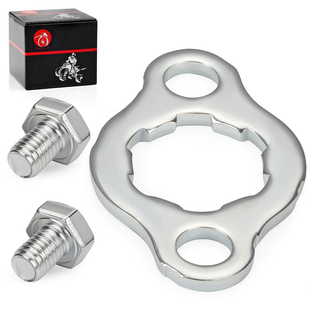 Engine Front Sprocket Retainer Plate w/ Bolt for Honda CT70 C70 C70K C70M ATC70 (1969–1981)