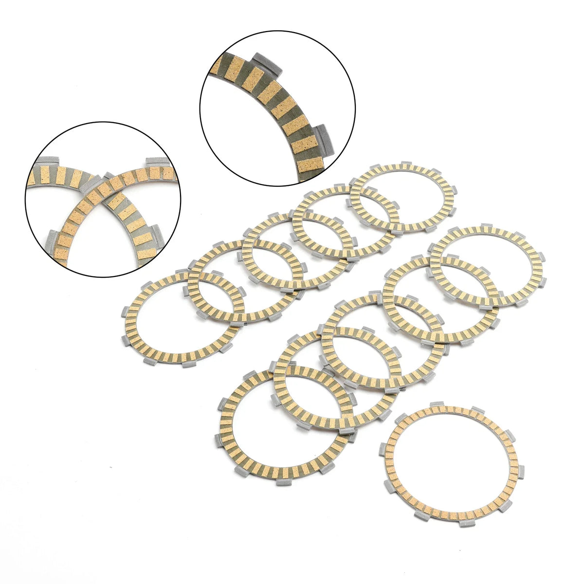 Clutch Friction Plate Kit for Ducati Superbike 848 (2008–2010) Multistrada 1100 (2007–2009)