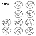 10x Carburetor Float Bowl Gasket for Briggs & Stratton 695426, 697978