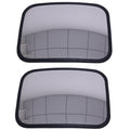 2Pcs 9''X12" Mirror for Komatsu Hitachi Kobelco Caterpillar Excavator Universal