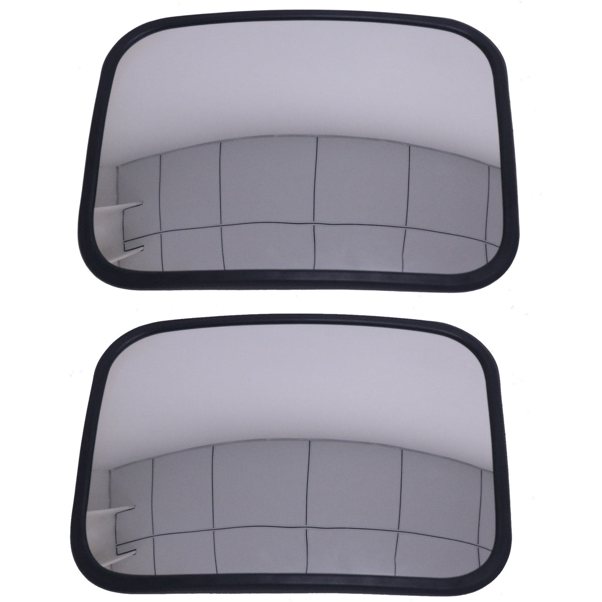 2Pcs 9''X12" Mirror for Komatsu Hitachi Kobelco Caterpillar Excavator Universal