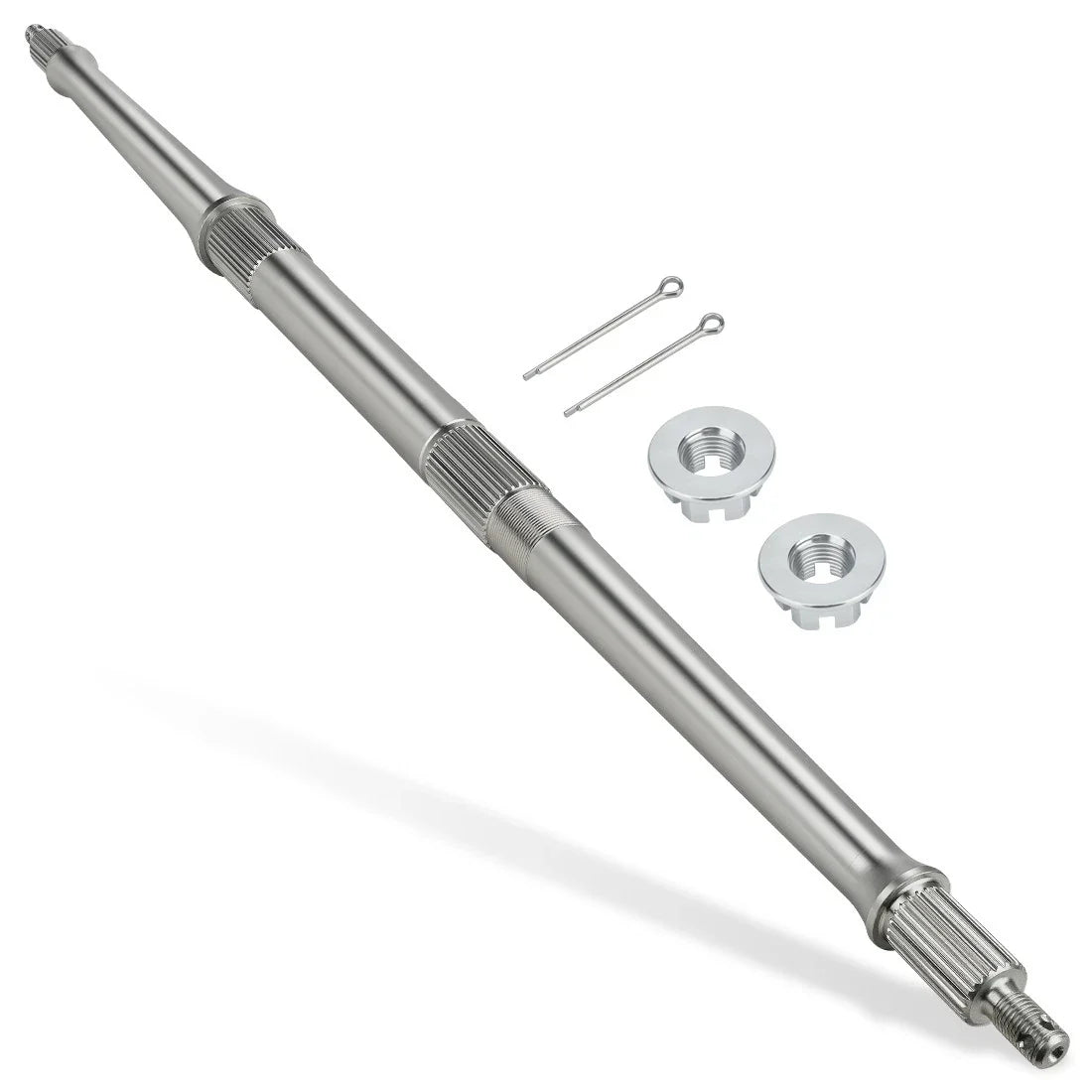 Rear Axle Shaft with Nuts Pins Kit for Yamaha YFZ350 Banshee 350 (1987–2006)