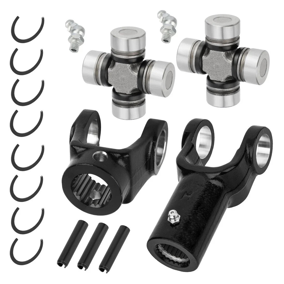 Front Prop Shaft Yoke & U-Joint Set of 2 for Polaris RZR 900 (2011–2024) #3260133
