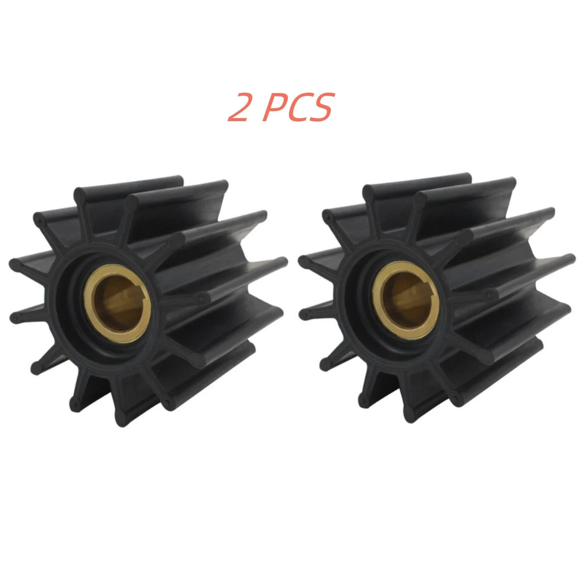 2X Water Pump Impeller for Caterpillar (7E-0321, 1W5664)