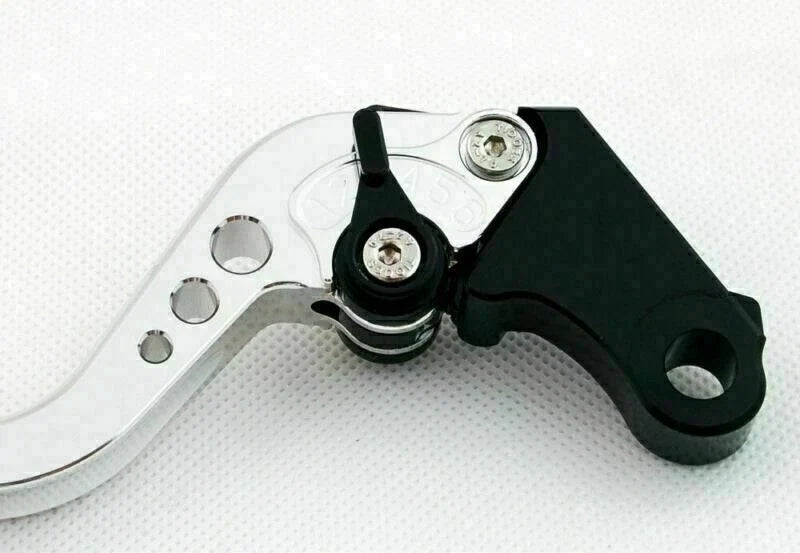 Long Brake Clutch Levers for Honda CBR929RR (2000–2001) Silver T9