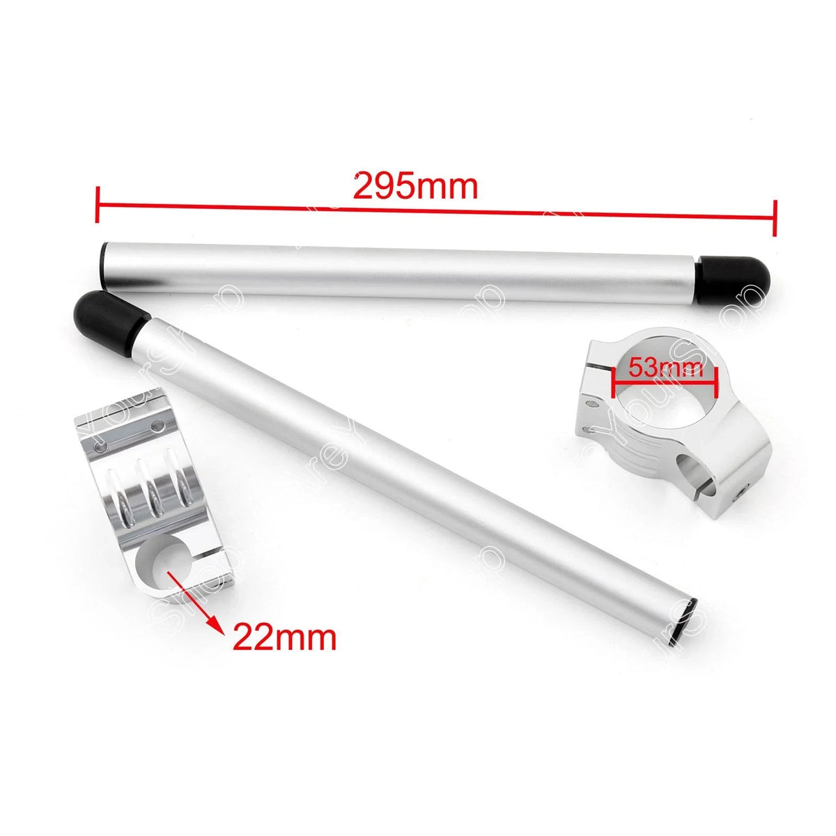 Clip-On Handlebars for Ducati 996/999/848/1098/1198 (53mm)