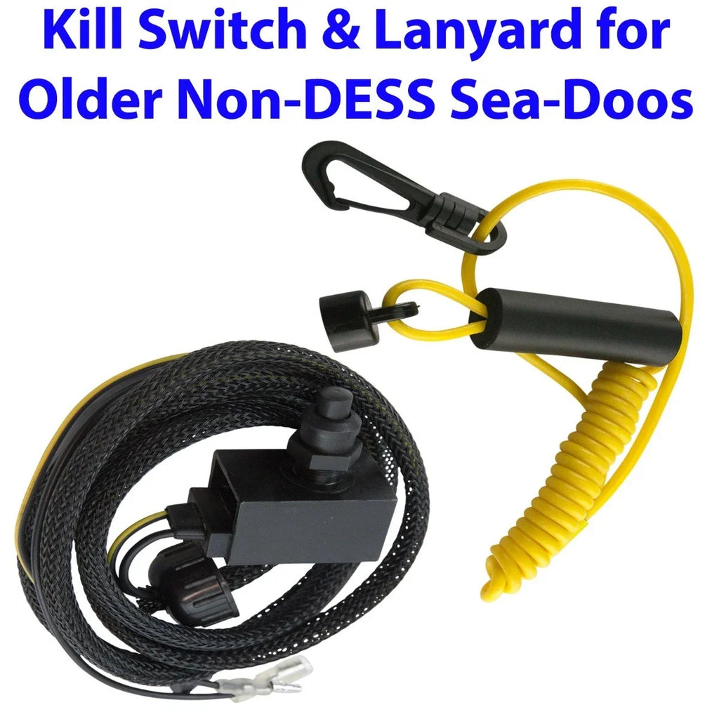 Safety Switch & Lanyard for SeaDoo SP SPI SPX XP GT GTS GTX (1989–1995)
