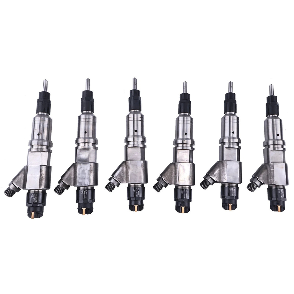 6X Fuel Injector 0445012092 504194432 for Iveco F2CE9684 Holland Case A8000