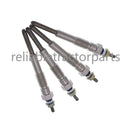 4X 12V Glow Plug Parts 6008151340 for Komatsu 4D95S-W 4D95L-1FF 4D95L-1GG