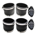 Y Pipe Exhaust Bellow Hose Kit for Mercruiser V6 V8 Engines (32-14358, 32-14358001)
