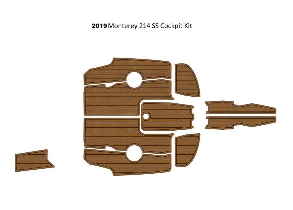 EVA Foam Cockpit Pad for Monterey 214 SS (2019)