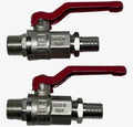 Parker DN15, Marine 1/2'' & 3/4'' NPT - PN40 Shut Off Valve - 2 Pack