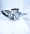 Evinrude Johnson 3 X 15 X 21, Stainless Steel Rebel Propeller, 763573 - LH