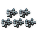 50x 6mm Universal Motorcycle Rubber Grommets Bolt Kit Replacement T9