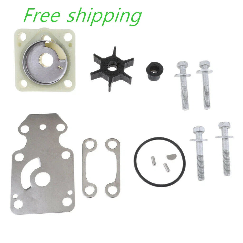 Water Pump Impeller Repair Kit for Yamaha Outboard (15/20HP) (6AH-W0078-00)
