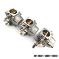 Set of 3 Carburetor Assy for Yamaha 90HP 90TLR (1990–1999) 6H1-14301 14302 14303