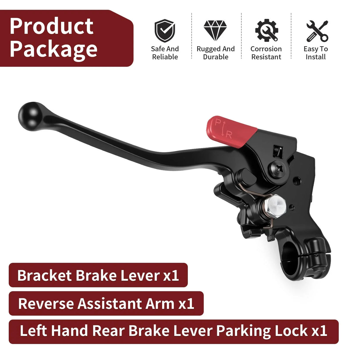 Rear Brake Lever Assembly for Honda Rancher 420 FA FE1, Foreman 500 FE (2015–2019)