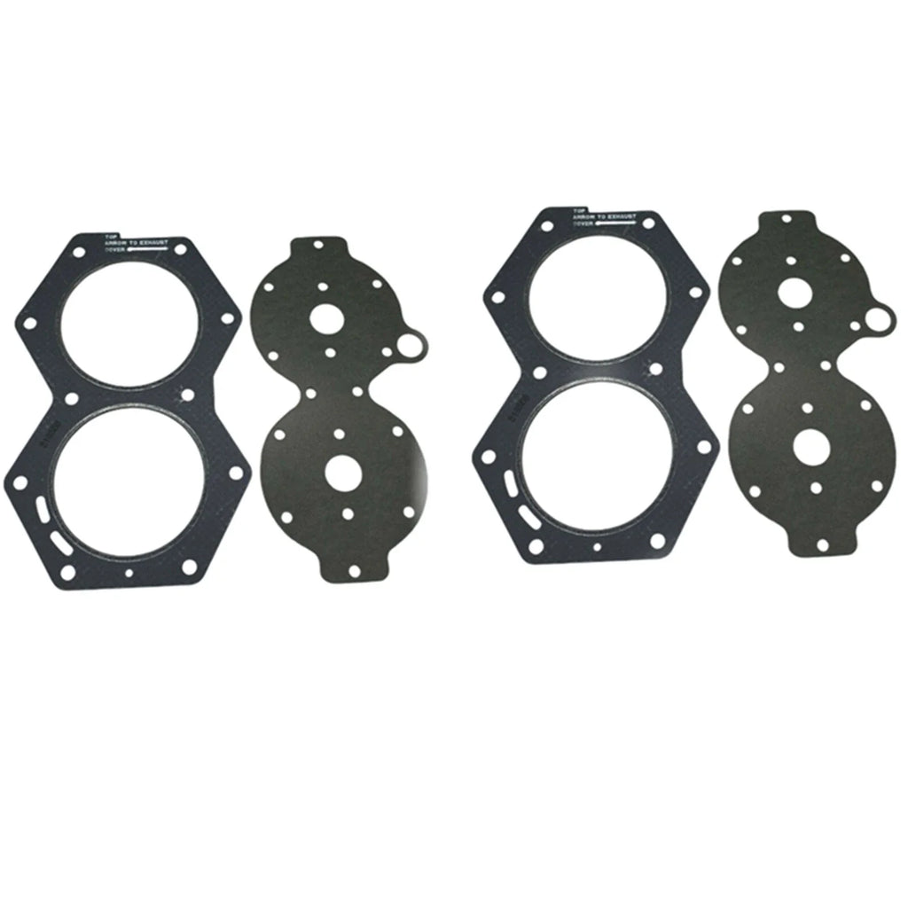 Head Cover Gasket Set for OMC Evinrude Johnson V4 85-140 HP (1973–1997) 318358