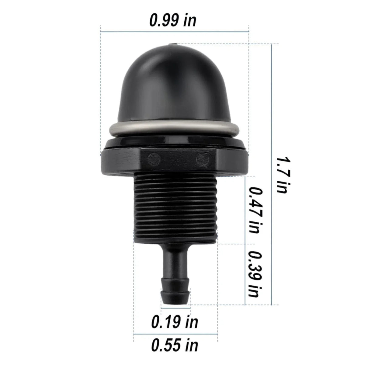 Outboard Pump Priming for Mercury 8-20 HP Carb 4-Str (2005–2008) 895124