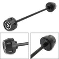 Front axle fork sliders crash bobbins for Ducati Scrambler (All T9)